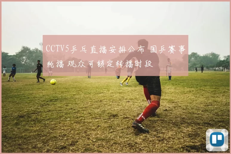 CCTV5乒乓直播安排公布 国乒赛事轮播 观众可锁定转播时段